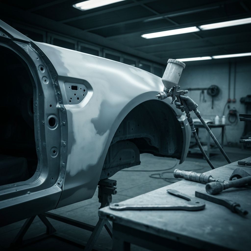 Auto body paint repair