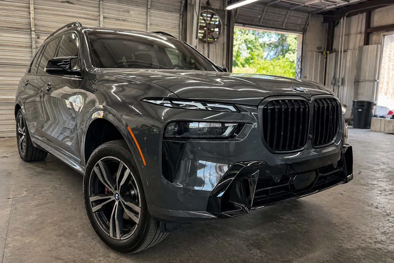 BMW X7 wheel and finish project