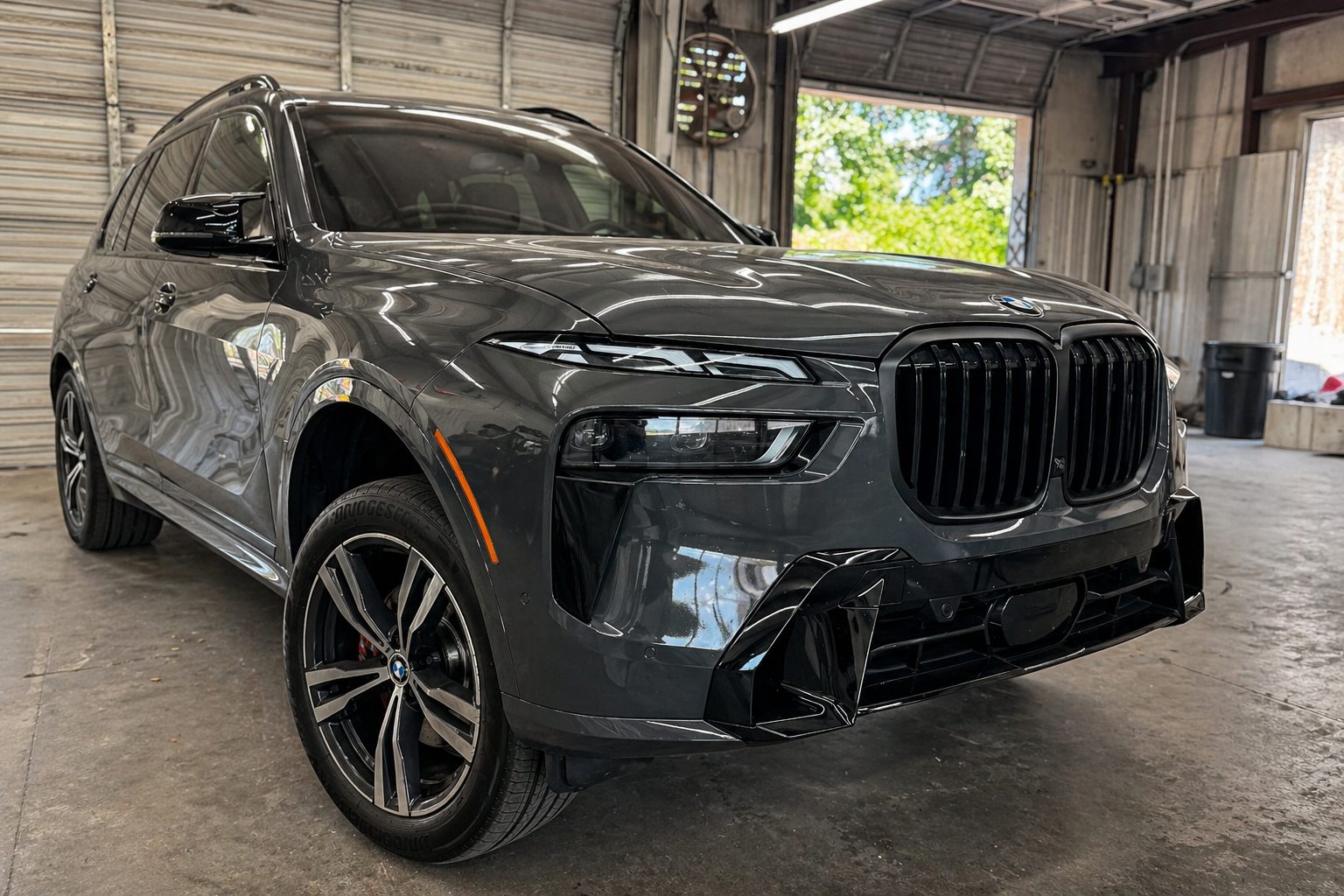 BMW X7 wheel and finish project