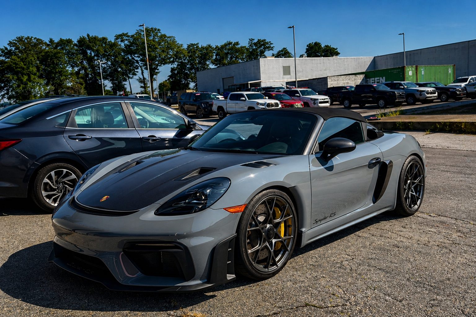 Porsche Spyder project detail